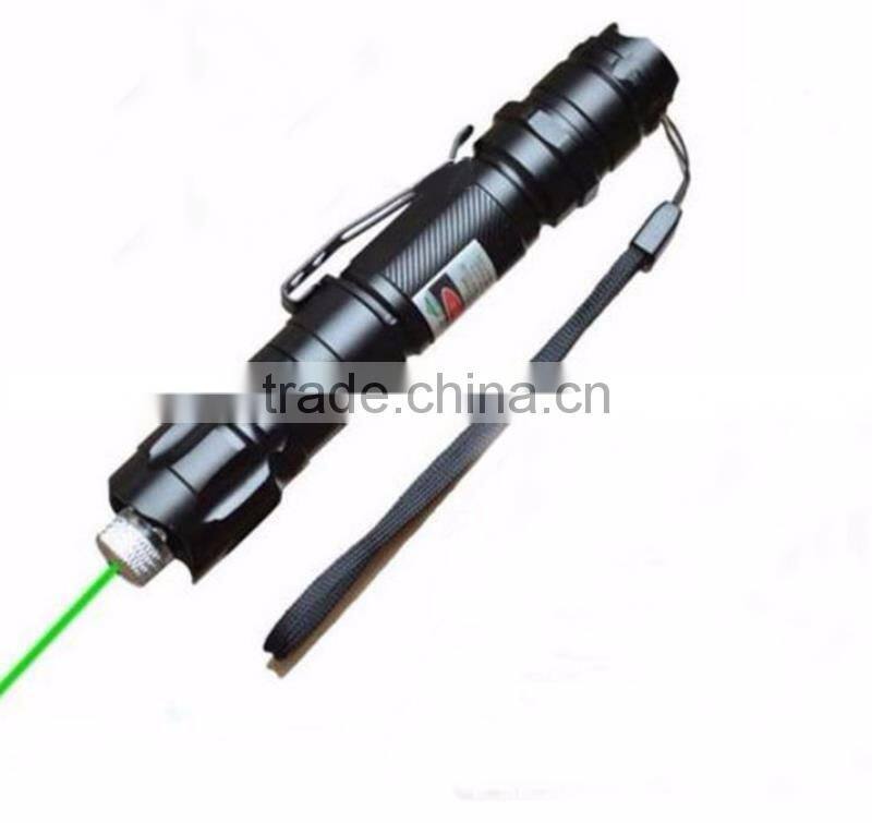 The laser flashlight