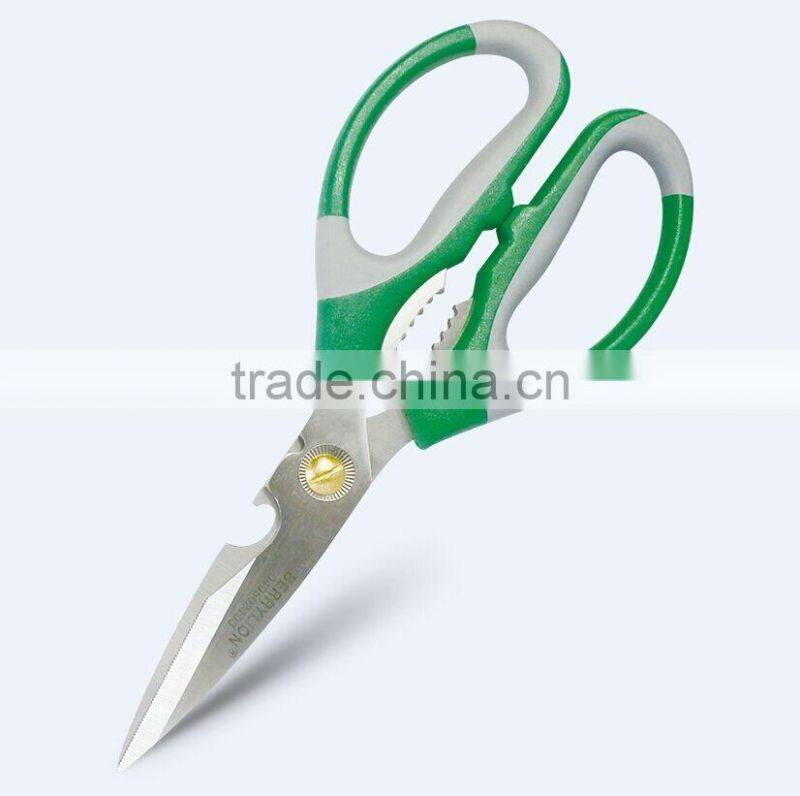 Berrylion Multifunctional Stainless Steel Scissors Kitchen useful Scissors