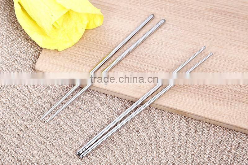 HT69 New Stainless Steel Healthy Chopsticks Gift Bulk Wholesale