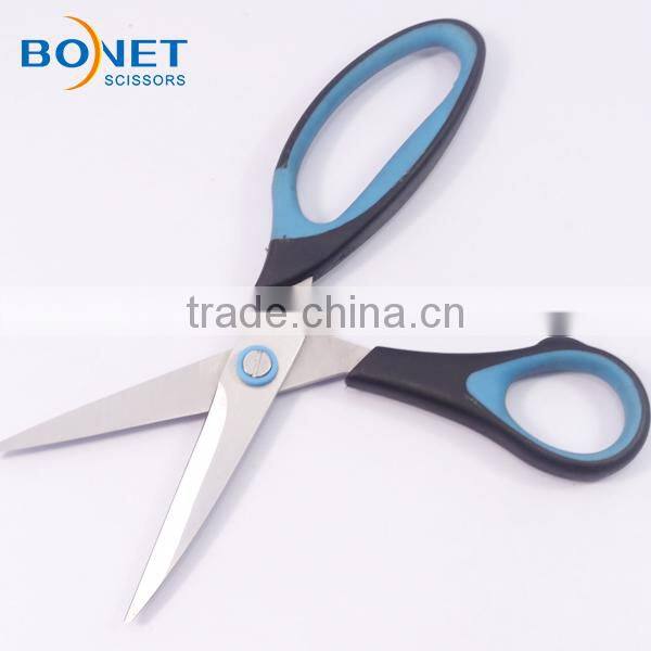 S36009 LFGB qualified 7-3/8" Stainless Steel Dressmaker/Tailor/Needlework Scissor in Double Injection Handle