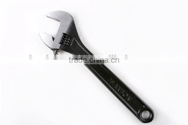 Black Finish Adjustable Wrench and Spanner