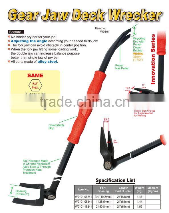 Gear Jaw Deck Wrecker