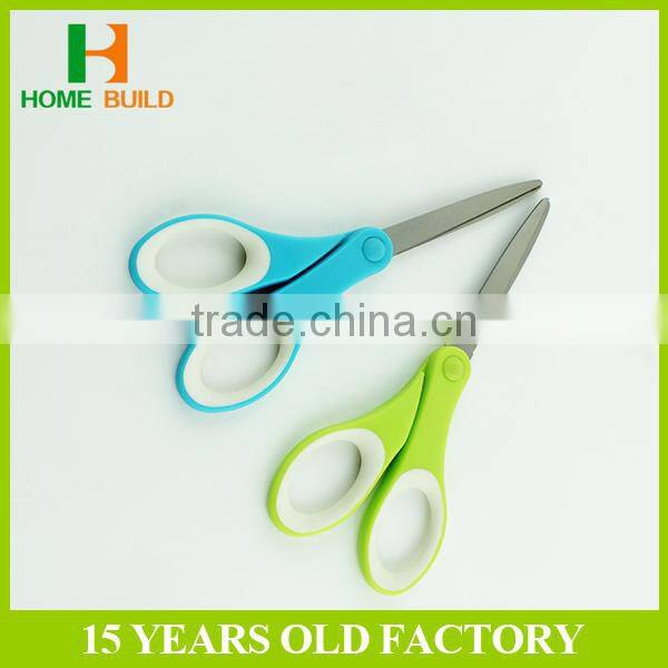 Factory price HB-S7100 Soft Handle Paper cutting Scissors