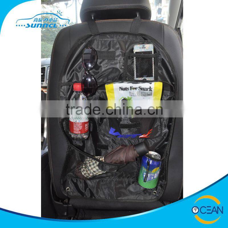 Headrest Car Backseat Organizer , Car Hanging Bag for Travel