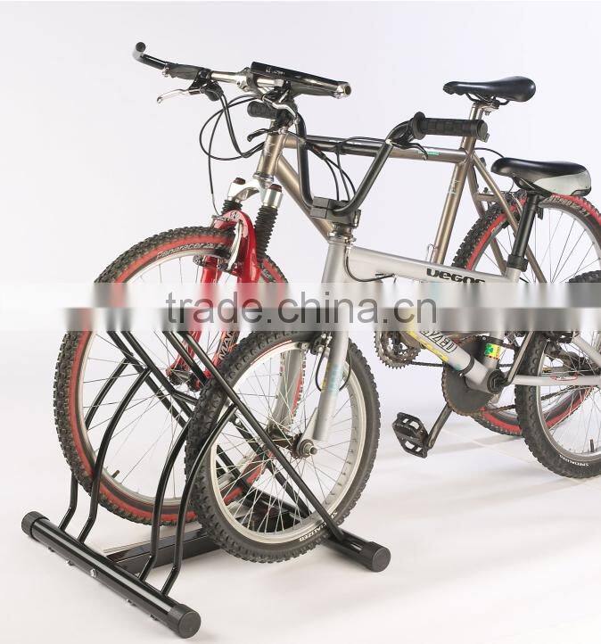 creative design bike standing rack for display and repair