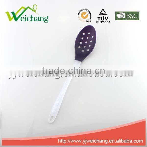 WCKT291F Premium Nylon utensils SLOTTED SPOON Cooking Utensil Gadgets Set with PP handle