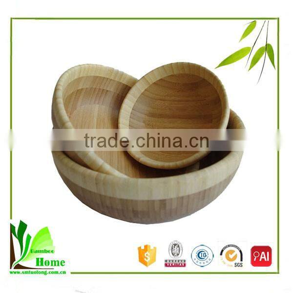 Universal high quality bamboo chinese bowl