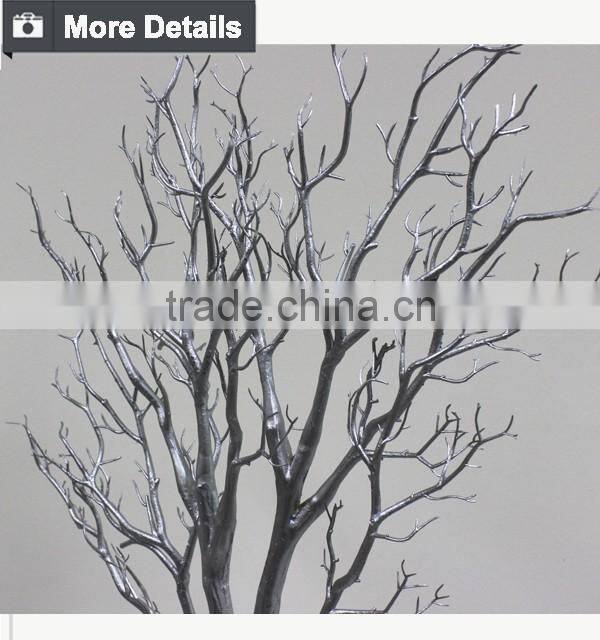 2017 Factory direct sale white dry coral tree plastic tree
