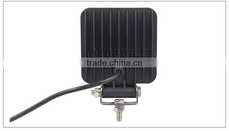 New products auto led work lights 27w super bright square headlamps