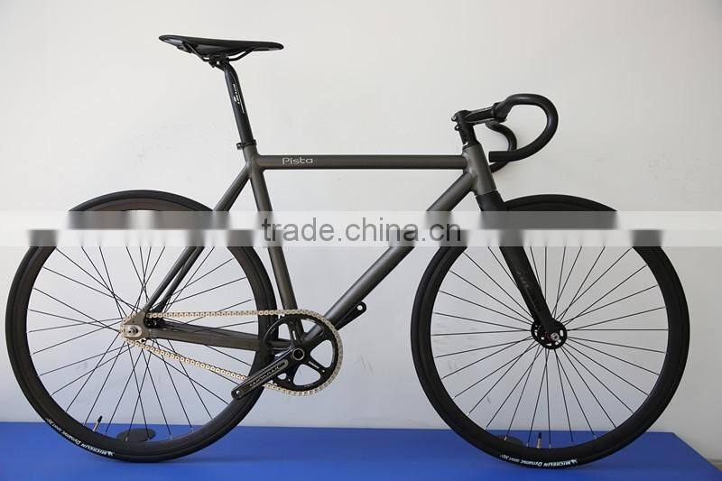 Aluminum fixed gear bike