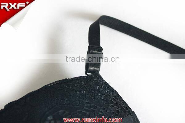 Black push up bra for women/bra manufactory