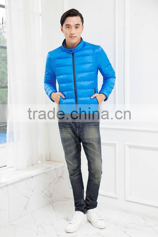 2015 customized winter duck down jacket for men
