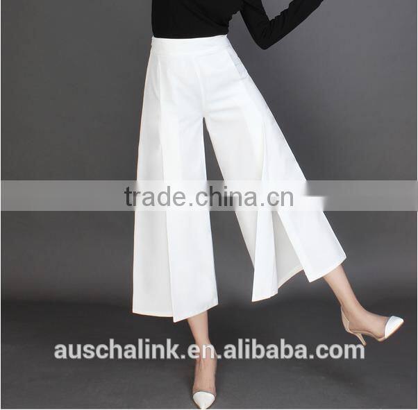 personalized high quality girls casual loose wide leg pants