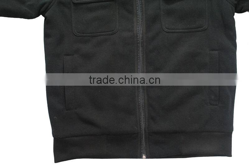 Factory OEM Double fabric Mens Warm Polar fleece Coat