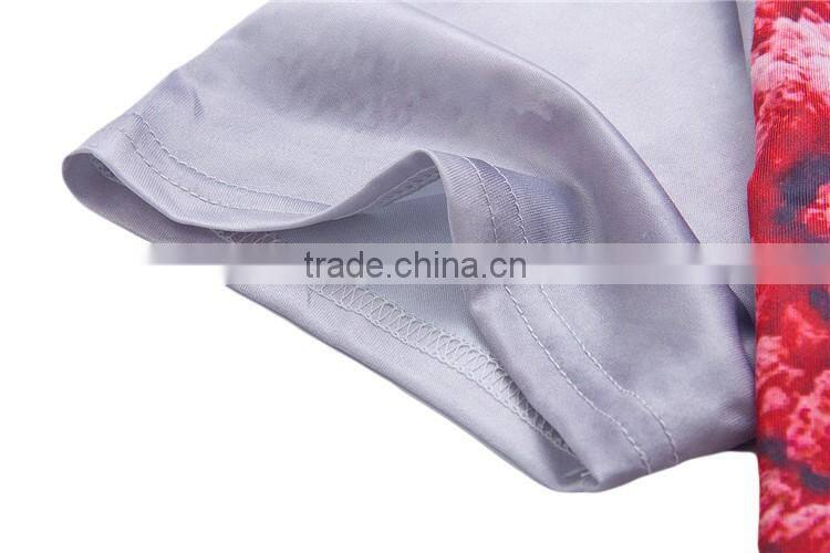 Newest Style Cute Mushroom Cloud Clown Print 3D O-neck Cotton Special Cool Top Tees Men T Shirt