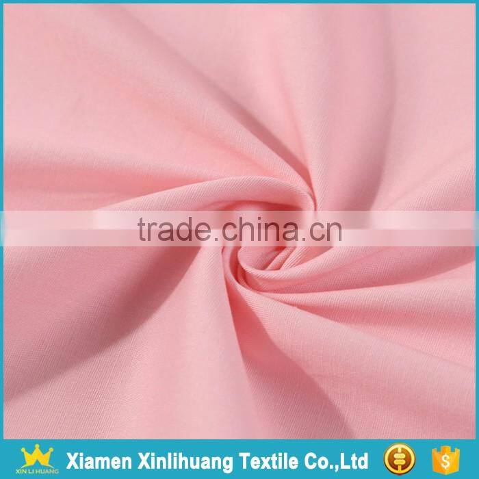 Soft Handfeel Poplin Fabric 97% Cotton 3% Spandex Fabric for Clothing