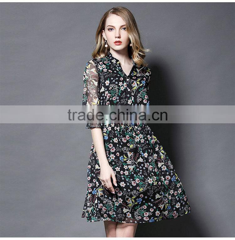 MAXNEGIO Elegant Casual Polyester Cute Dress for Women