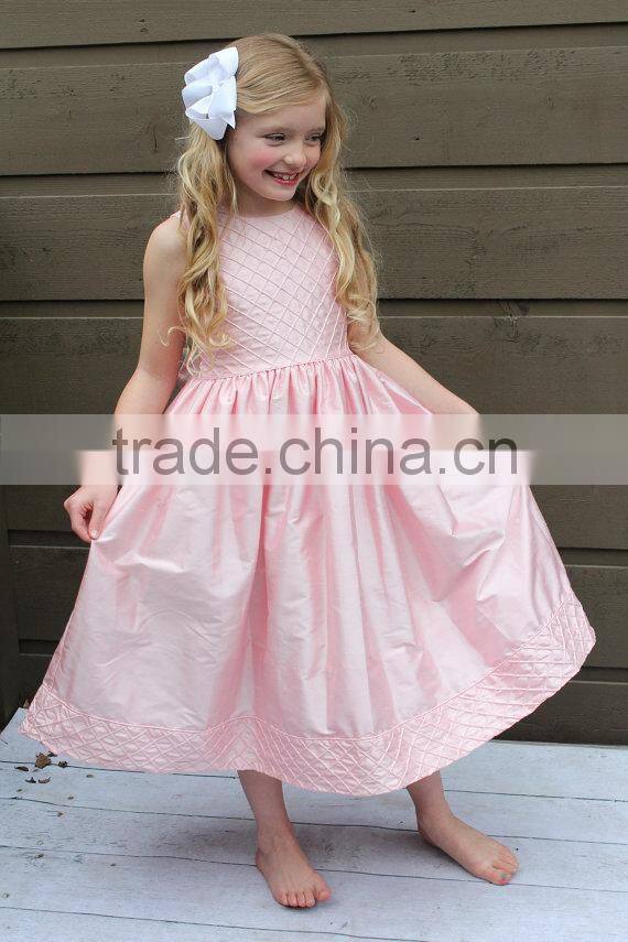 New Model 8 Years Dress Design Hand Made Girl Dress