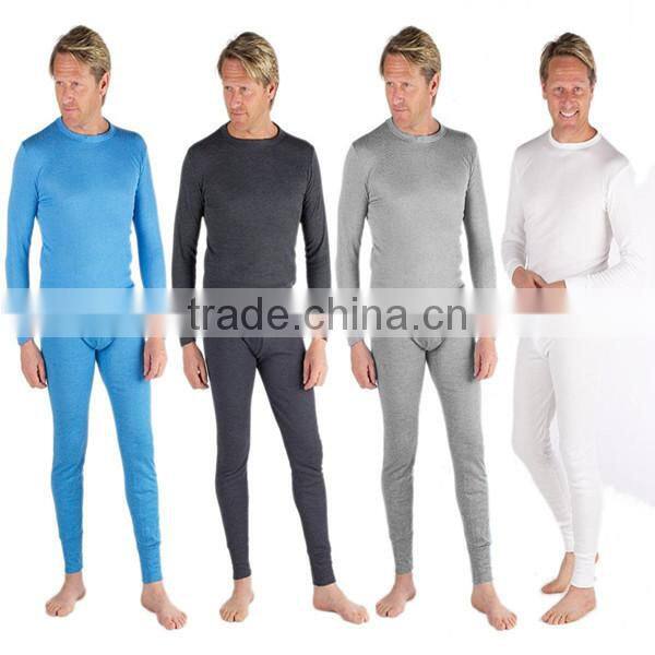 Men's comfortable sleepwear thermal pajamas