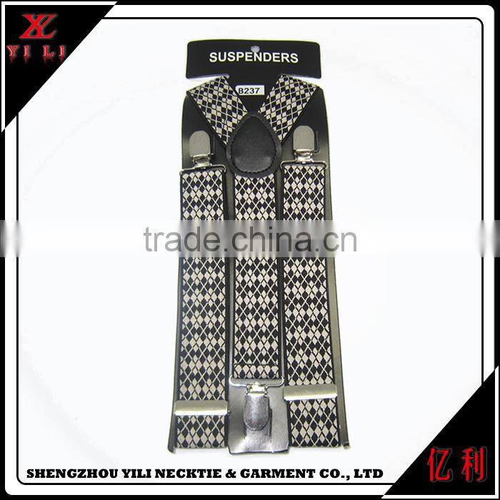 Polyester gift set cheap new men's suspenders