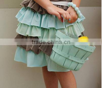 Newest design baby girls boutique clothing children summer fashion outfits shorts and strap dress with lace