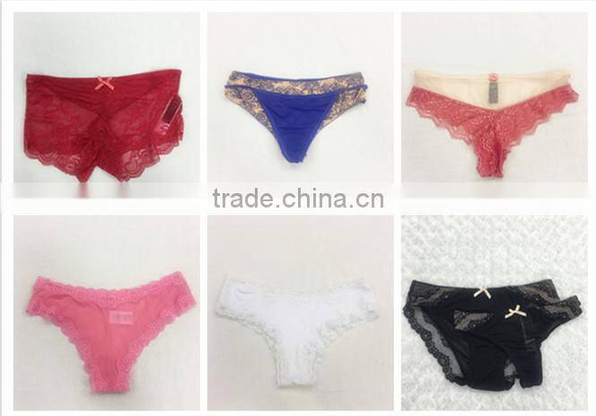 Hot selling sexy comfortable women briefs sexy bra panty set images