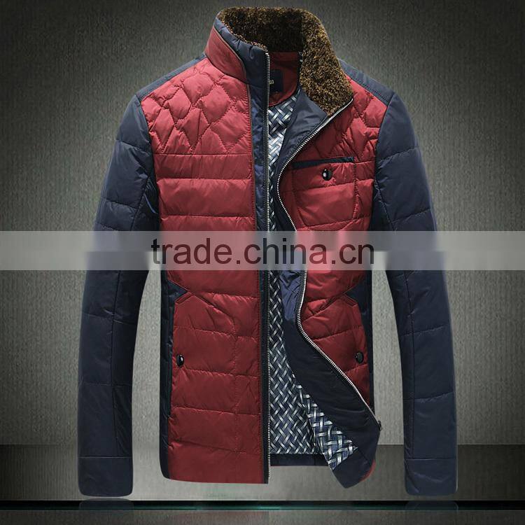2016 factoy production Fashionable xxxl winter jacket men