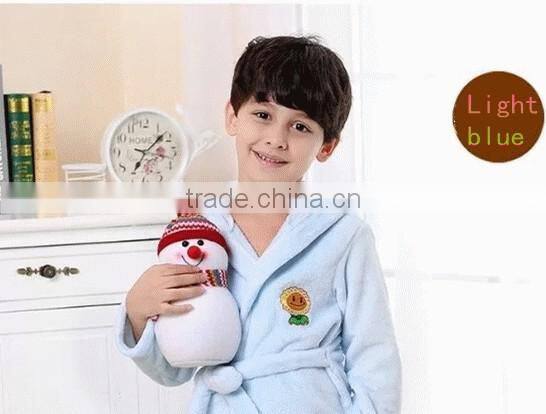 shaoxing cheap cotton bathrobe for child