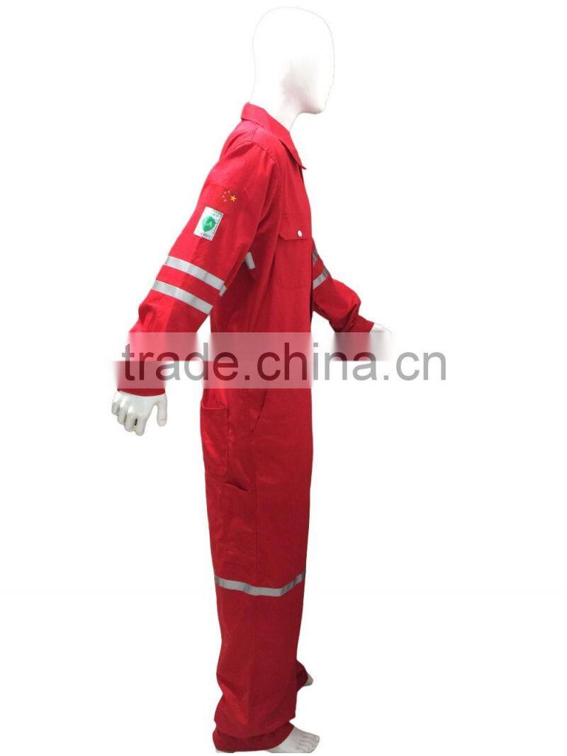 LA certificate pure cotton fire retardant FR coveralls