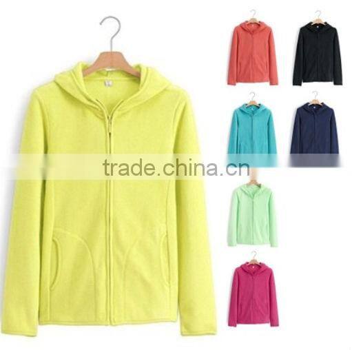 Cotton Fleece Mint Green High Quality Plain Hoodie For Men&Women