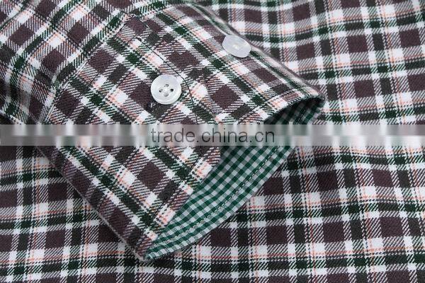 Autumn winter flannel shirt for men dress shirt