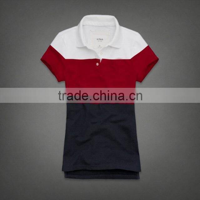 color combination custom polo neck shirts for men