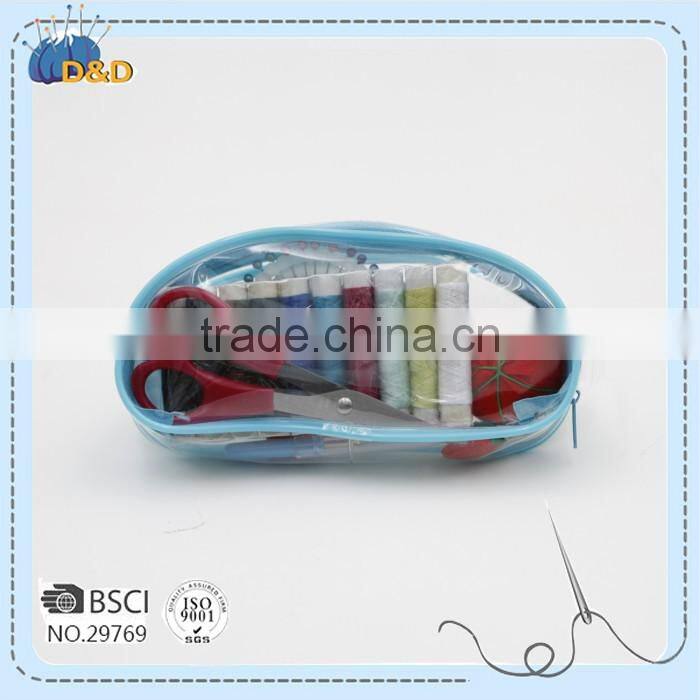 D&D PVC Zipper Pouch Sewing Kit Pouch With Sewing Accessories