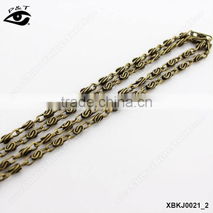 42cm Metal Handbag Chain Metal Chains for Bag Zinc Alloy Plating Jewelry Findings Bag Hardware Accessories for Bags Garment