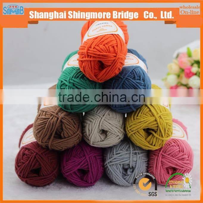 Online shopping knitting yarns china factory best price wholesale 60% cotton 40%acrylic blended yarn 1/1.5Nm combed cotton yarn