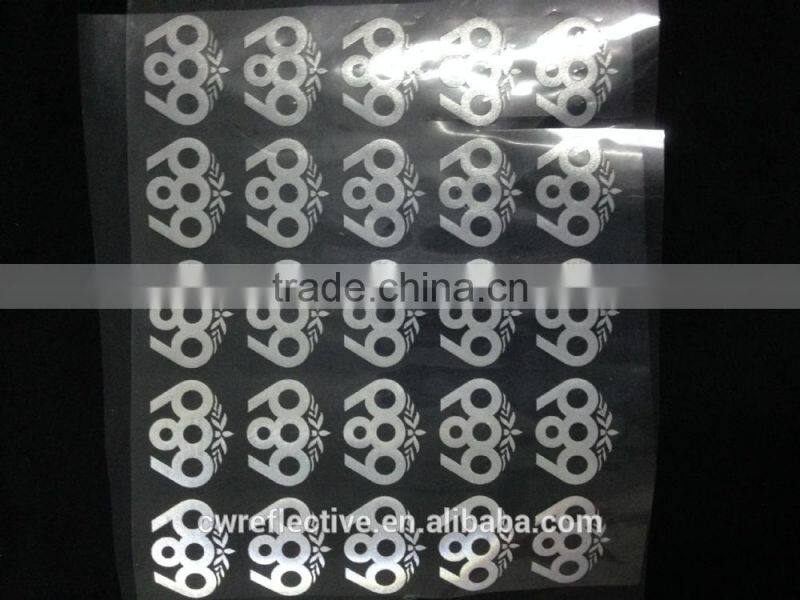 transparent reflective film lcd/PVC decorative sheeting