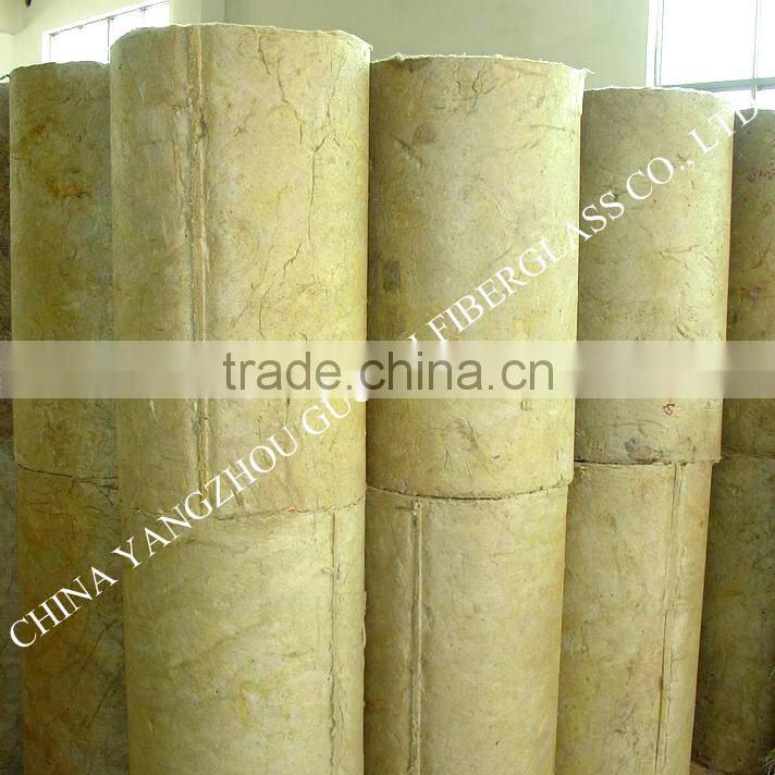 long service life waterproof rock wool pipe