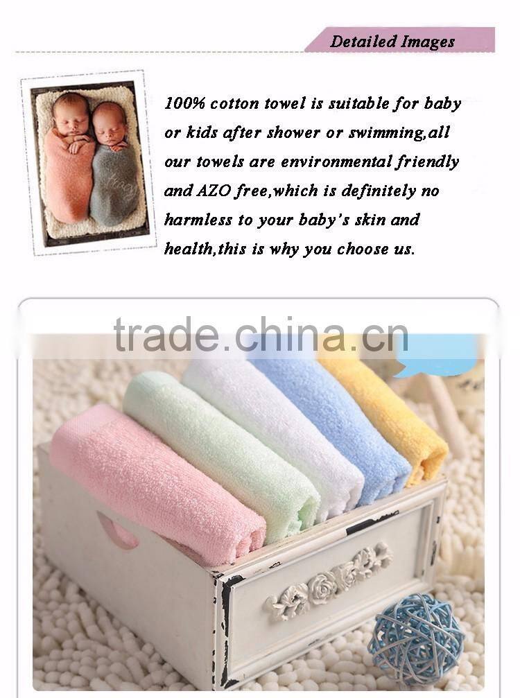 Cartoon baby towel cotton gauze towel for Infants wholesale
