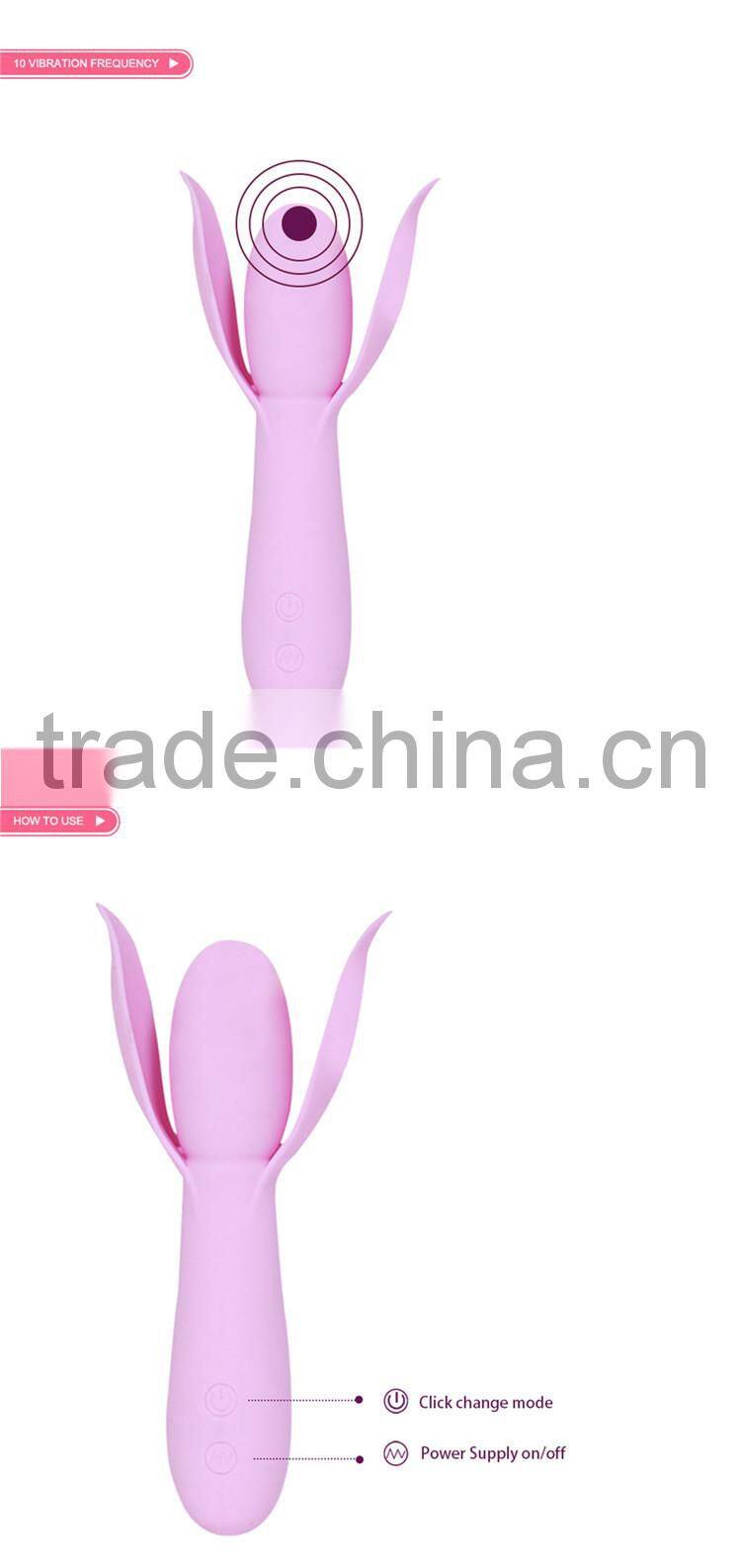 Waterproof Charge Flower Vibrator Wholesale Erotic Toys for Women