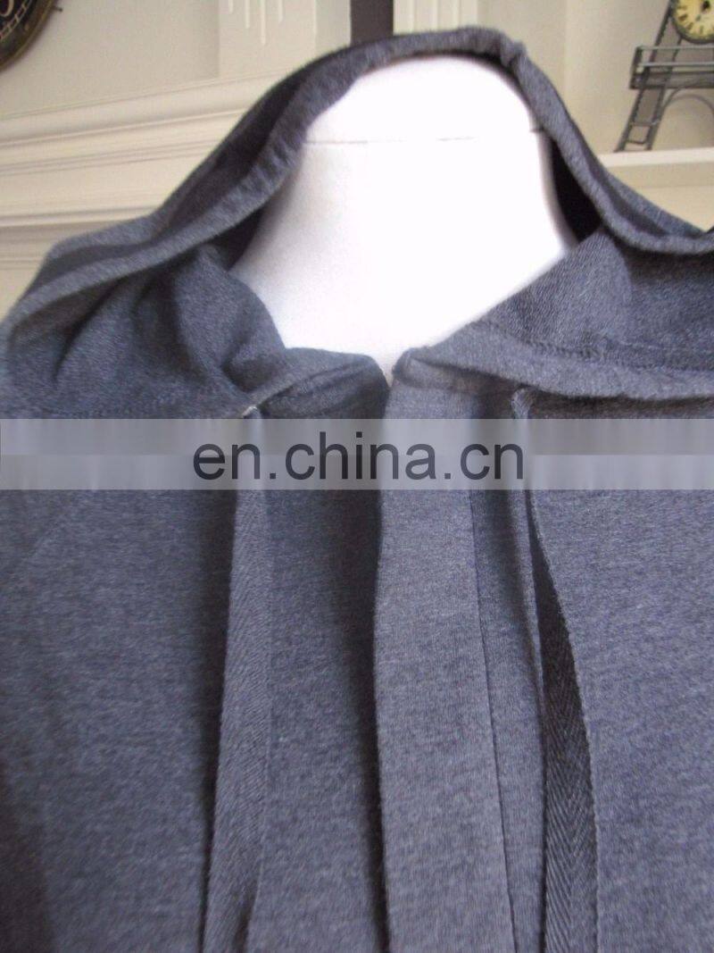 Hoddie Women's Half Zip Grey Pullover-customise Hoddie Sweatshirt-casual wear hoddie