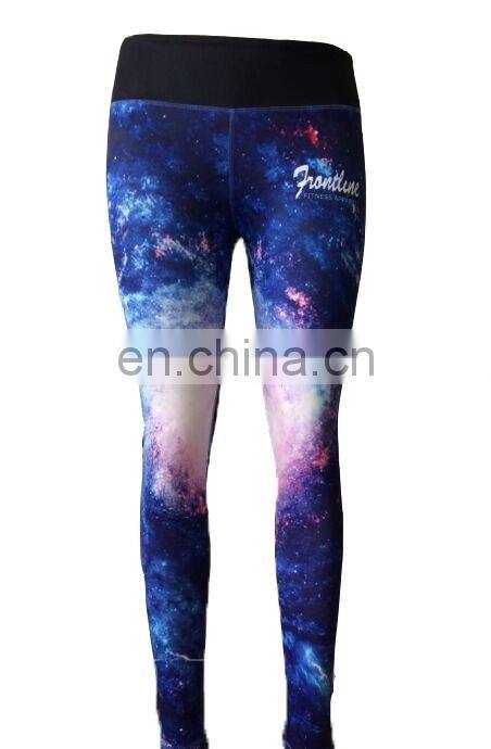 2017 new fashion wholesale custom yoga pants womens