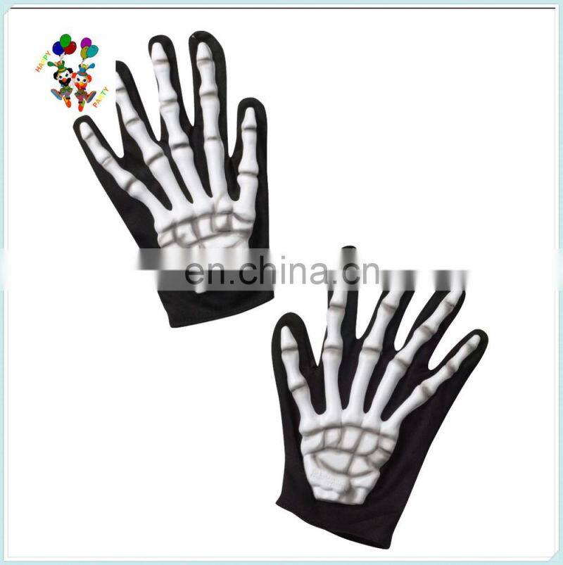 3D Skull Bones Hands Halloween Costume Adults Skeleton Party Gloves HPC-0965