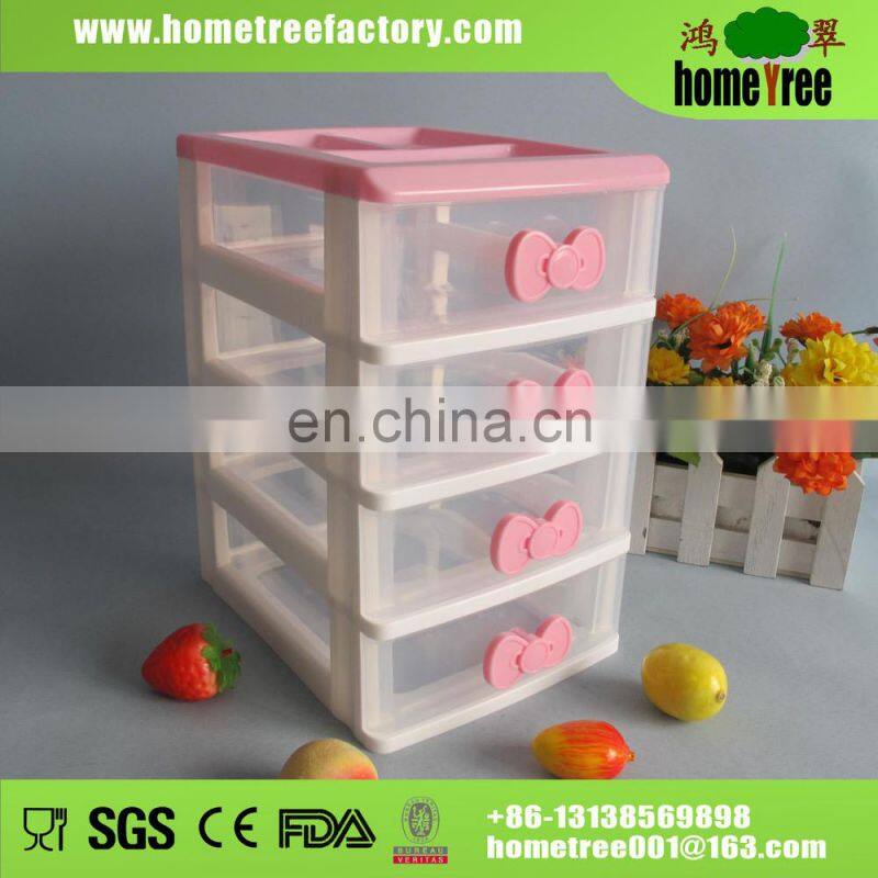 Desk Four Layers Plastic Drawer Dividers/ Drawer Workbench/Drawer Cabinet