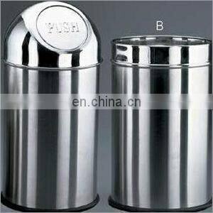 New Design Stainless Steel Pedal Color Dustbin