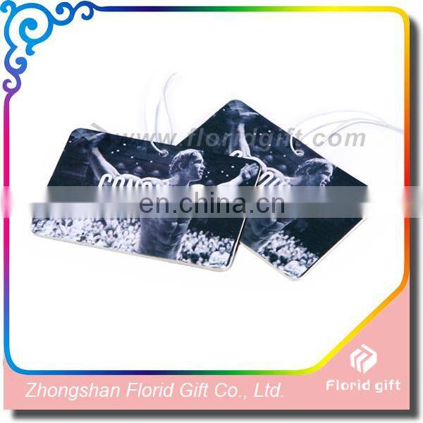 Advertising Promotional Logo Printed Paper Car Air Freshener