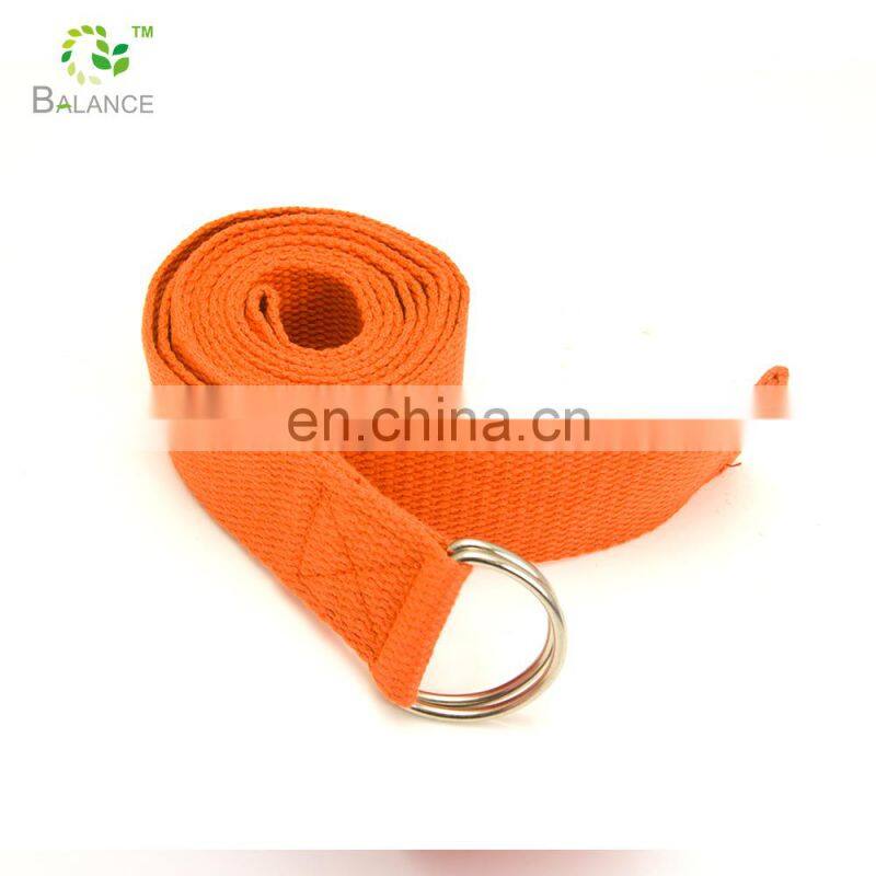 hot sale yoga straps custom with logo colorful yoga strap for stretching from BALANCE