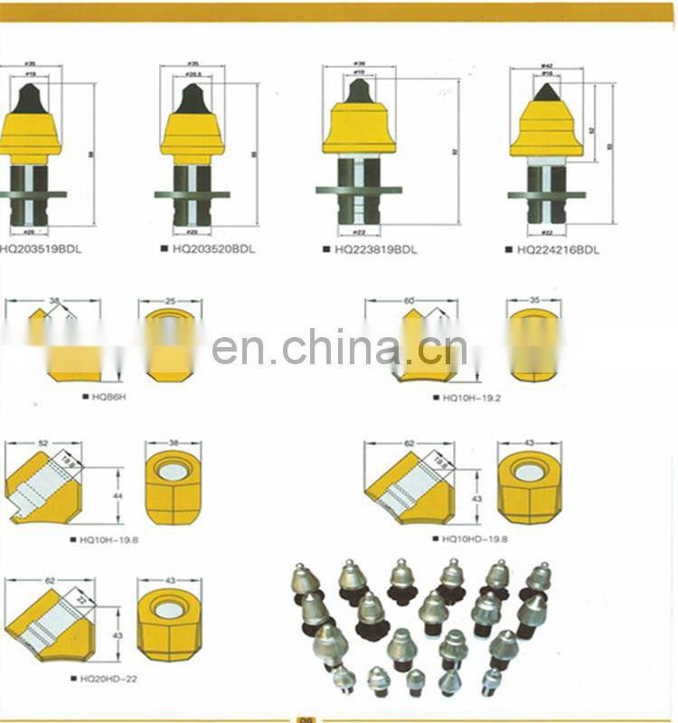 China Factory Rotary Spin Digging Tooth parts