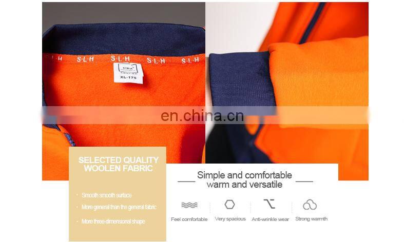 Parent-child boys without no Hood Plain Zip Up Sweatshirts