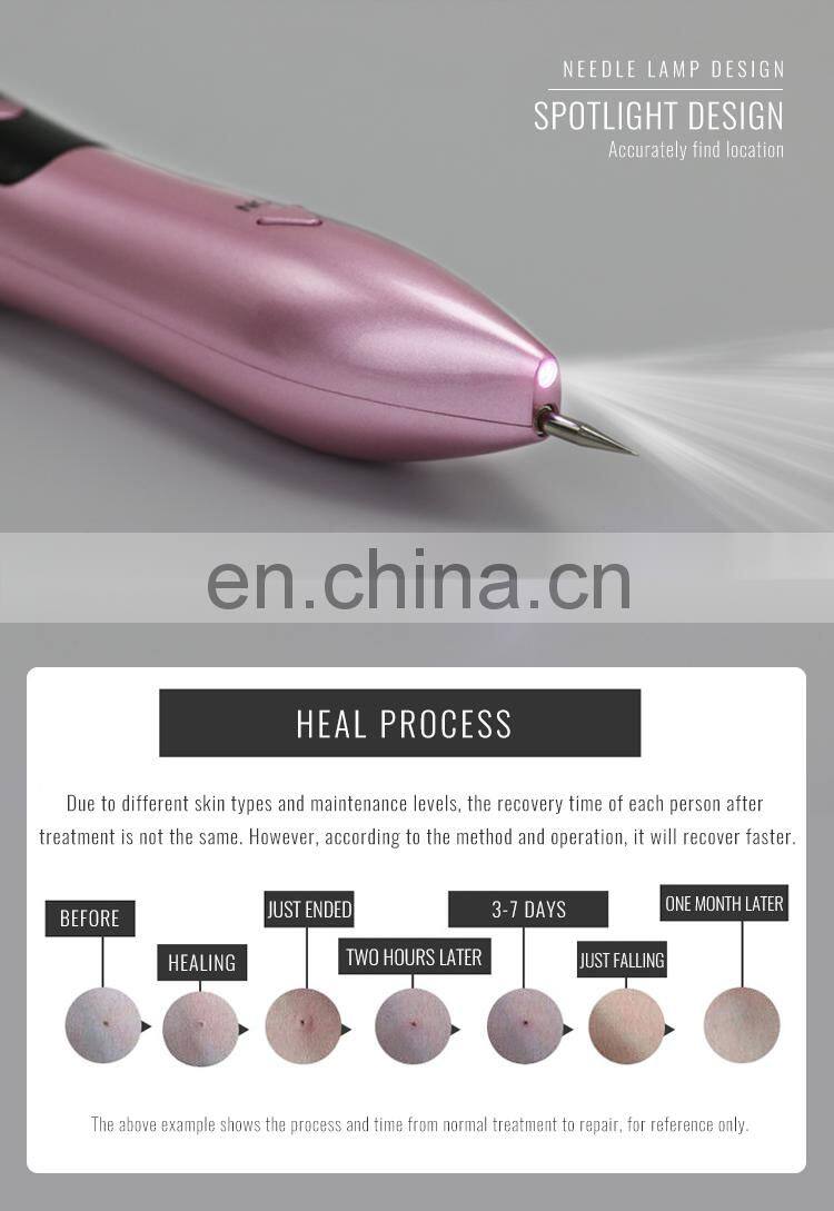 9 modes Mini Lcd Display Facial Plasma Beauty Mole Spot Removal Pen