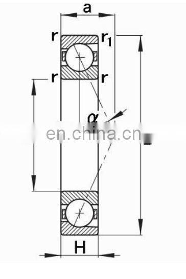 NSK 7012 P5 angular contact ball high precision Japan bearing